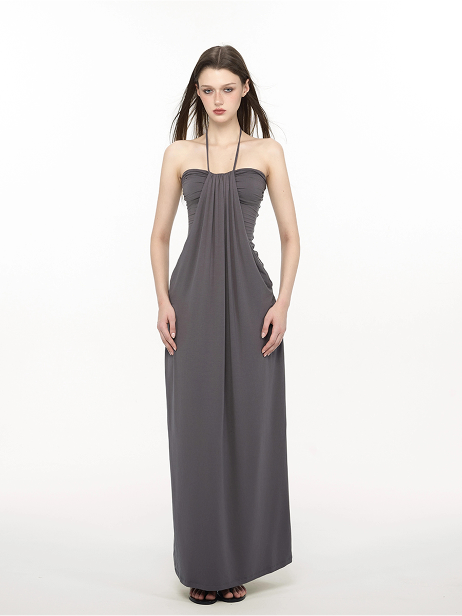REDDACHiC 우아한 브레이드 숄 드레스 세트 캐주 - Maxi Dress Halter 리뷰 및 가격