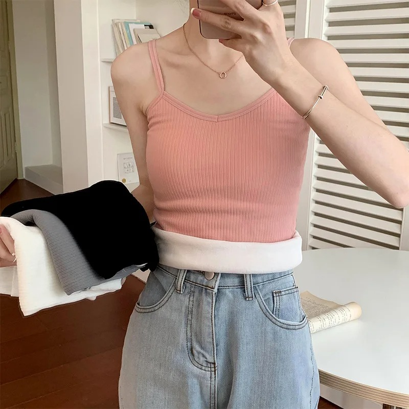 여성 슬림 솔리드 컬러 탑, 캐주얼하고 편안한 신축성  - Crop Top Crochet 리뷰 및 가격